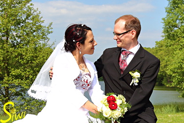 Am See in Diedersdorf, bei Seelow.