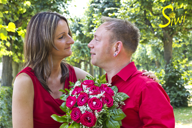 Fotoshooting im Schlosspark Berlin Charlottenburg.